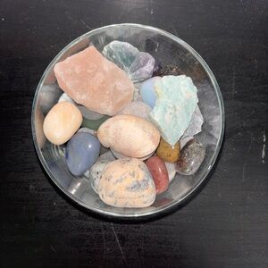 Assorted Polished Stones and Crystals
